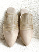 Babouches beiges